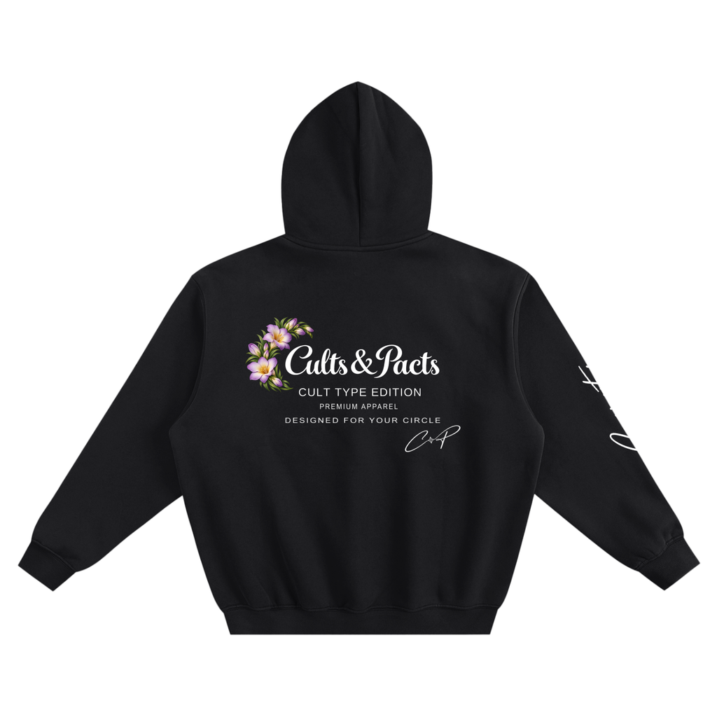 Premium Boxy Fleece Hoodie | Knowledge Baddie -  Curiositas