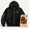 Premium Boxy Fleece Hoodie | Knowledge Baddie -  Curiositas